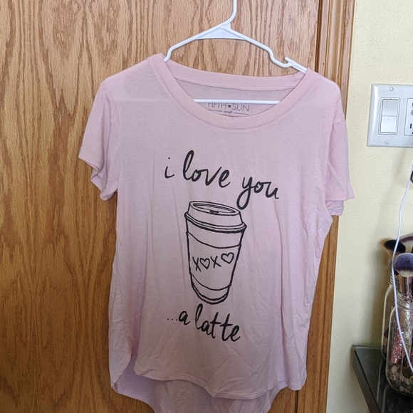 I love you a latte shirt - Picture 2 of 4